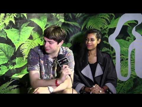 AlunaGeorge - Interview ft. worse segue ever at Listen Out (Sydney, 2013)