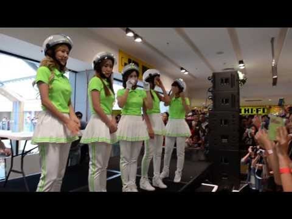 Crayon Pop Performs Bar Bar Bar At Westfield Chatswood