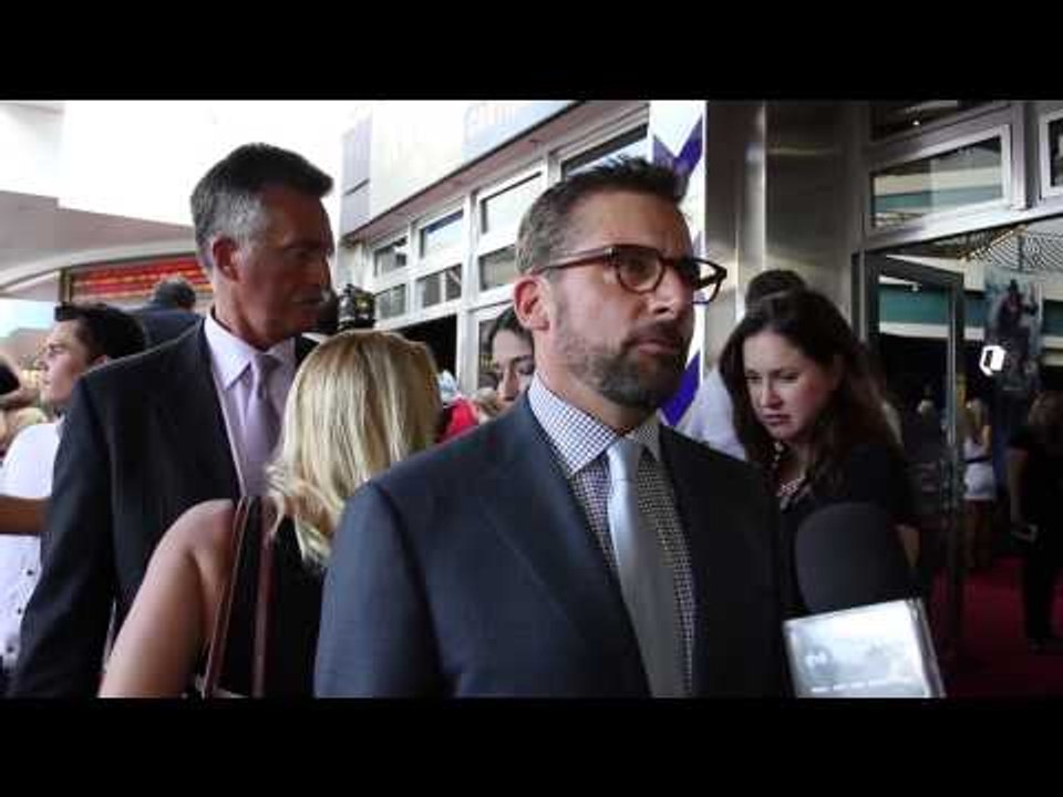 Interview: Steve Carrell on Brick's new love interest in Anchorman 2 and Australia!