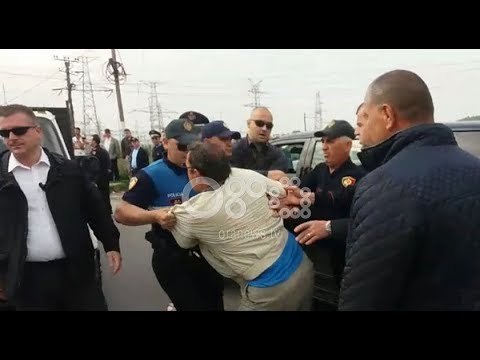 FNSH i hap Ramës rrugën për në Elbasan, përplasen me protestuesit e opozitës