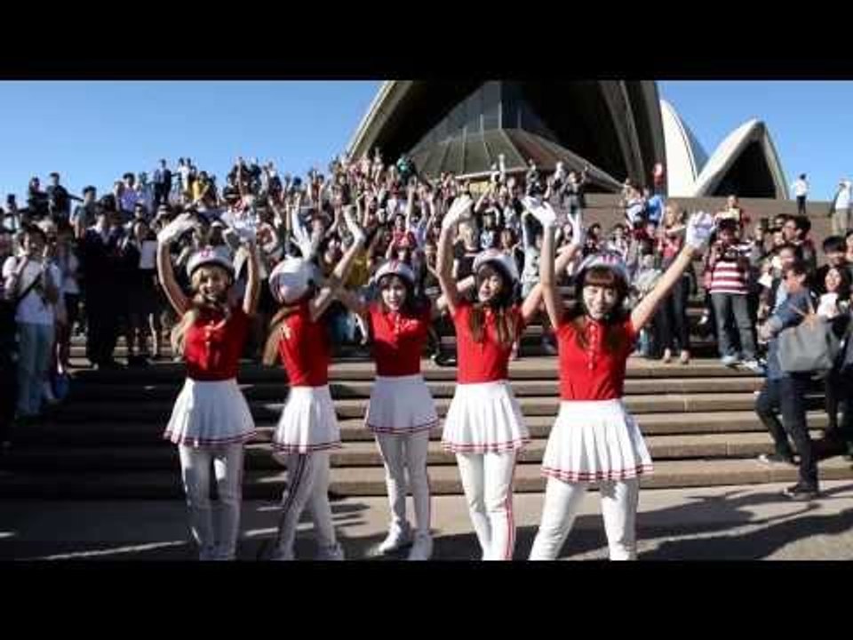Crayon Pop Performs Bar Bar Bar At Sydney Opera House