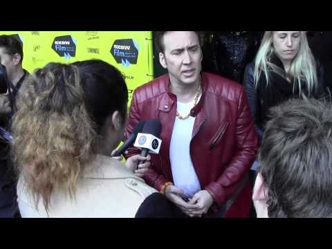 Interview: Nicholas Cage and David Gordon Green on the Joe Red Carpet at SXSW 2014.