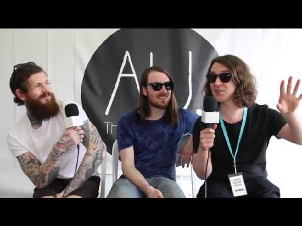Interview: Pulled Apart By Horses at Soundwave Festival 2014 (Sydney, Australia)