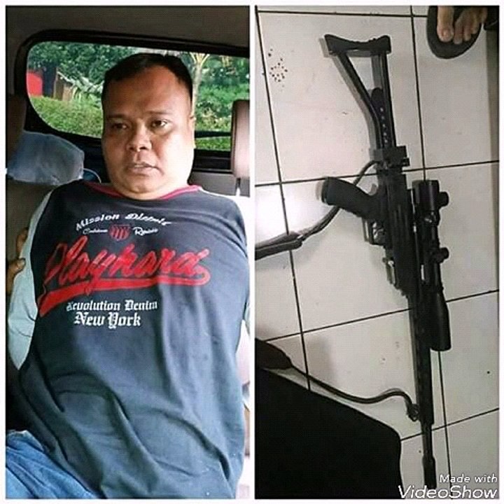 Tajudin Si Pembawa Senjata Laras Panjang Provokator Kerusuhan 22 Mei Ditangkap