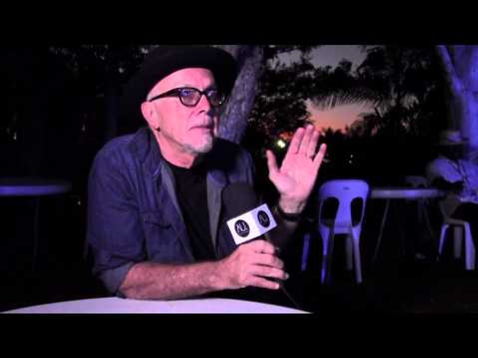 Interview: Glenn Cardier at Bluesfest on touring with Spike Milligan!