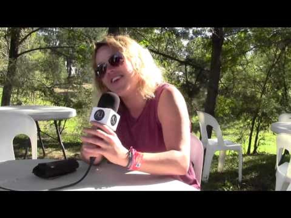 Genevieve Chadwick: Interview at Bluesfest in Byron Bay (Australia)