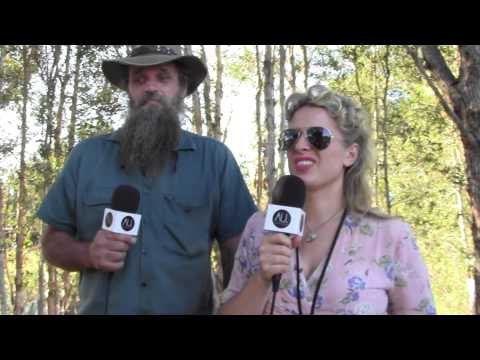 Hat Fitz and Cara Interview at Bluesfest in Byron Bay (Australia)