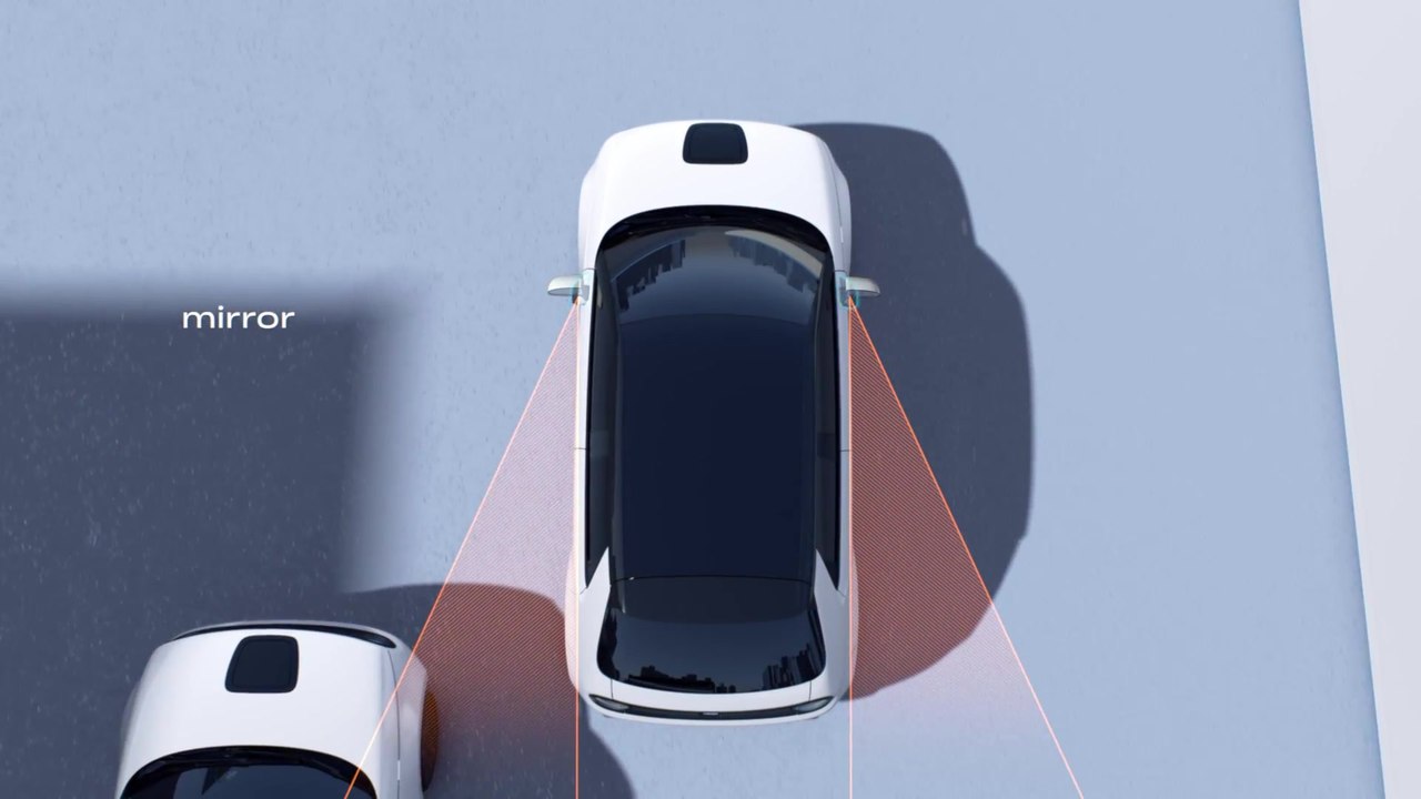 Honda e Side Camera Mirror System