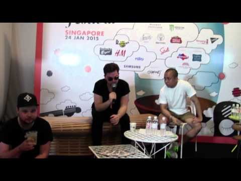 Royal Blood Press Conference at Laneway Festival Singapore