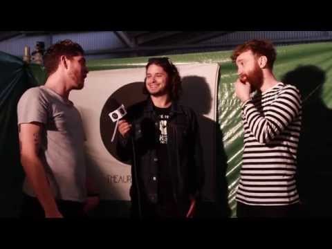 Twin Atlantic Interviewed at Soundwave Festival 2015 after a game of Beer Pong