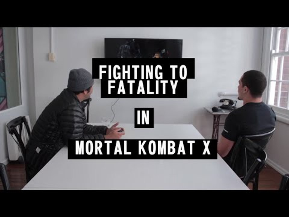 Mortal Kombat X: Fighting for Fatalities with Australian UFC Fighter Robert Whittaker