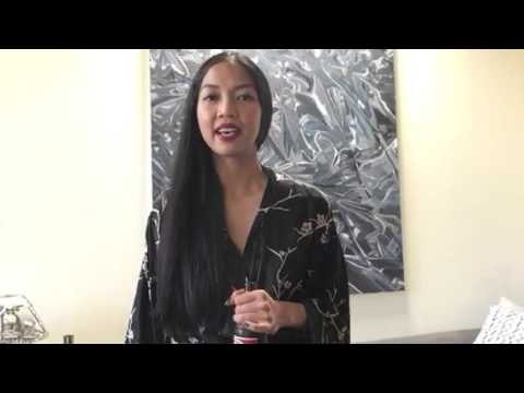 High Tension accepts her award for the Best Hard Rock or Metal Live Act in Australia