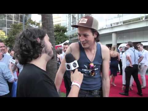 Marlon Williams interviewed on the ARIA Red Carpet