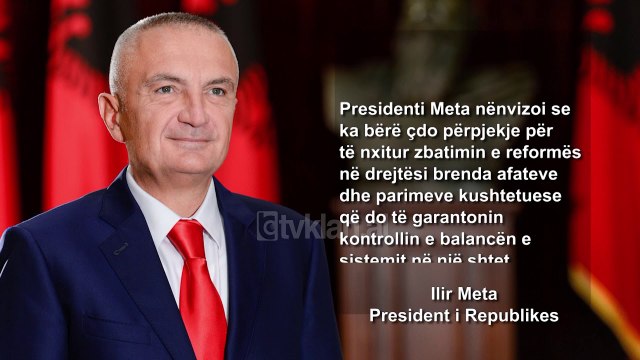 Aleatët e Bashes ne zyren e Metes per krizen politike
