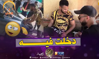 شاهد.. إمرأة تدهس طالب في وقفته الإحتجاجية أمام الديوان الوطني للخدمات الجامعية