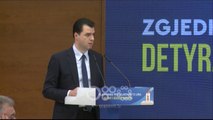 RTV Ora - Opozita prezanton platformën e qeverisë tranzitore: Zgjedhje me Ramën, nuk do të ketë