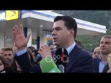 RTV Ora - Opozita bllokon rrugët për 2 orë dhe djeg goma, Basha: Datë tjetër për zgjedhjet