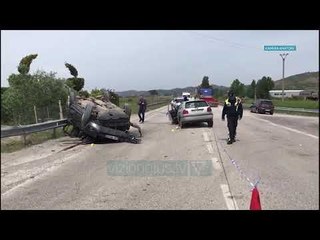 Përplasja tragjike në Peqin nga shpejtësia, rritet bilanci - News, Lajme - Vizion Plus