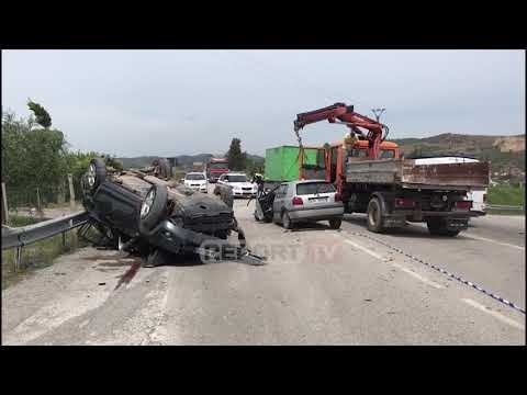 Report TV -Dy aksidente me pasojë vdekje njëri në aksin Peqin-Elbasan dhe tjetri në Bilisht