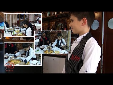 BOOM - 3 maj 2019 - Njihuni me kamarierin 8-vjeçar, me lekët që fiton blen dhurata për motrën