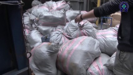 Kostur, asgjesohen rreth 1 ton kanabis