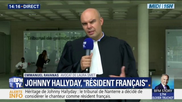 Avocat de Laura Smet: Nous avons toujours voulu essayer d'aller vers un accord sur l'héritage de Johnny Hallyday