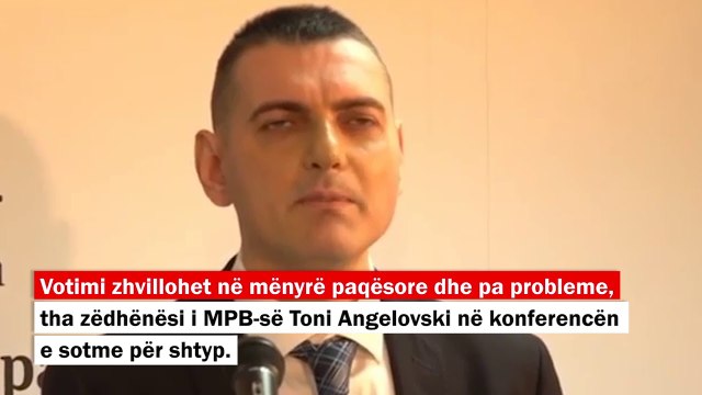 Agellovski MPB nuk ka regjistruar asnjë incident