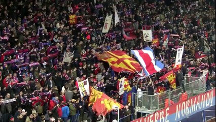 J18 SM Caen - EA Guingamp (0-0) - Résumé - (SMC - EAG)   2017-18