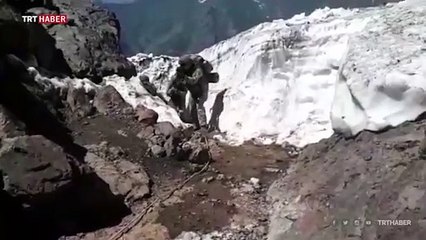 Irak'ın kuzeyine gerçekleştirilen harekattan yeni görüntüler