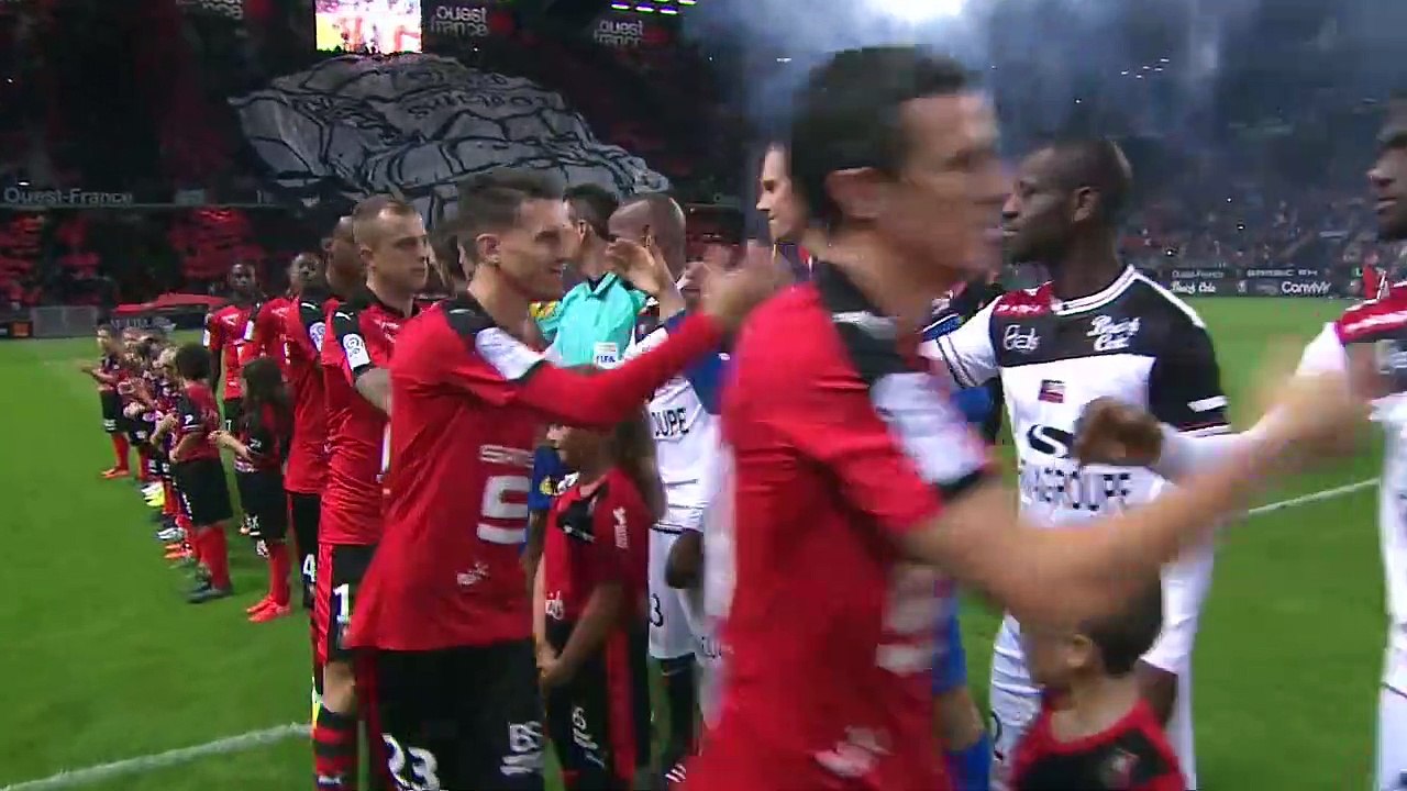 J8 Stade Rennais FC - EA Guingamp (1-0) - Résumé - (SRFC - EAG)   2016-17