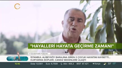 "Hayalleri hayata geçirme zamanı"