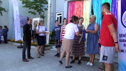 Erasmus öğrencileri Türk kültürünü öğreniyor