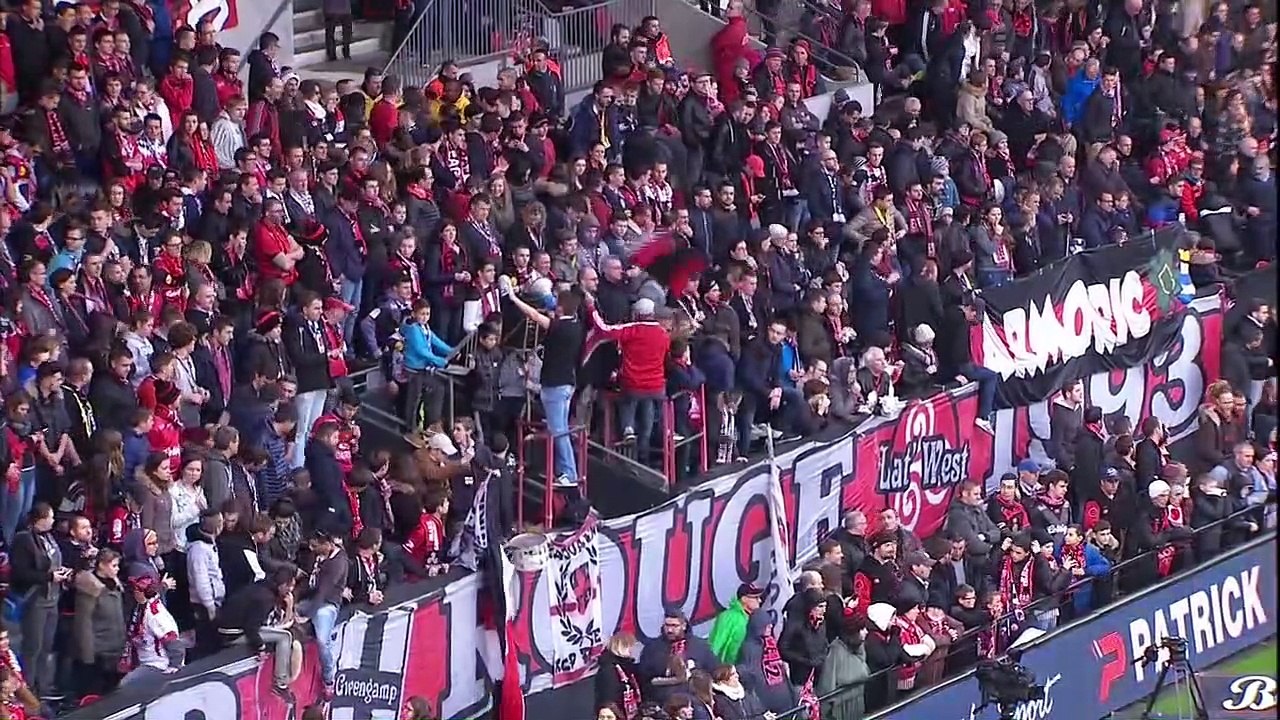 J13 EA Guingamp - Girondins de Bordeaux (1-1) - Résumé - (EAG - GdB)   2016-17