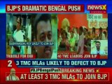 BJP's Dramatic Bengal Push; BJP Mukul Roy meets TMC Corporators ,50 Councillors Joins BJP
