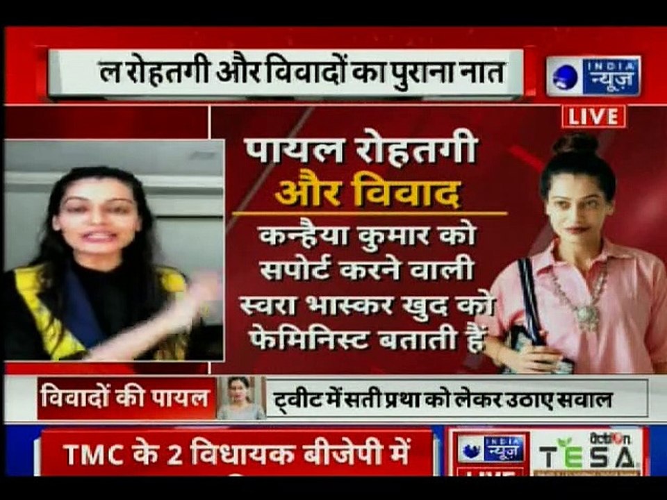 Payal Rohatgi glorifies Sati Pratha, Wants Hind...