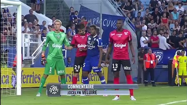 J3 SC Bastia - EA Guingamp (3-0) - Résumé - (SCB - EAG) 2015-16