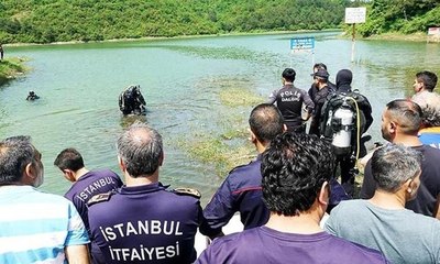 Alibeyköy Barajı'nda feci ölüm