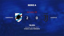 Resumen partido entre Sampdoria y Juventus Jornada 38 Serie A