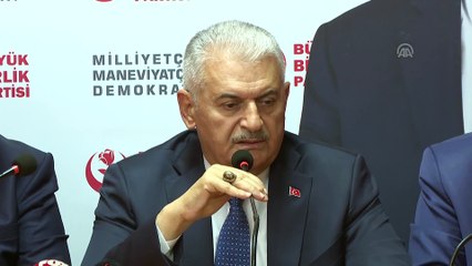 Binali Yıldırım: 'Büyük Birlik camiasının gönlünü kırmışsam, onları üzmüşsem, özür dilerim' - İSTANBUL