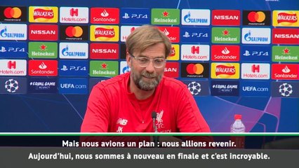 Finale - Klopp : "Rien à voir avec l'équipe de l'an dernier"