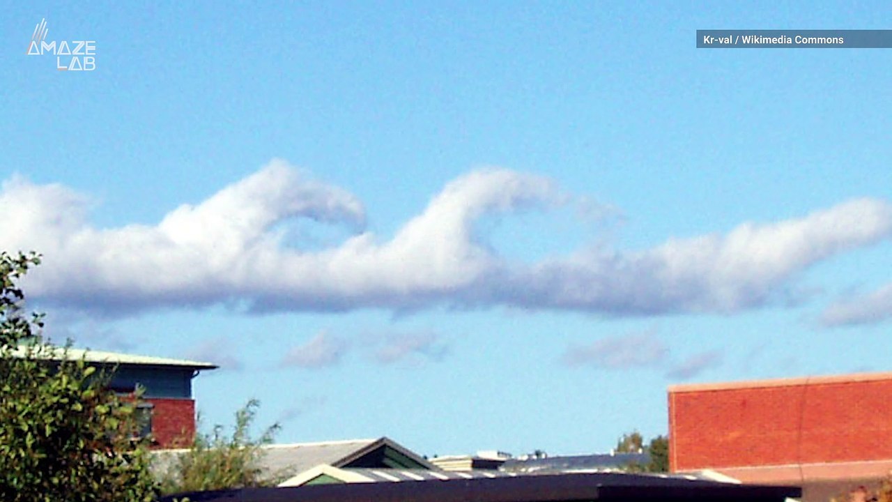 Cowabunga! These Clouds Look Like Breaking Ocean Waves