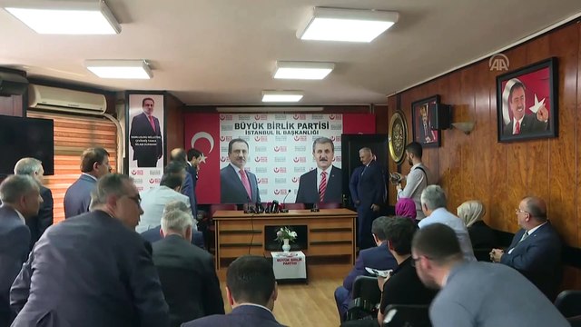 Binali Yıldırım: '(23 Haziran) Bu seçimde de BBP'li kardeşlerimizle birlikte ülkemiz için en iyisini yapmak adına beraber yürüyeceğiz' - İSTANBUL