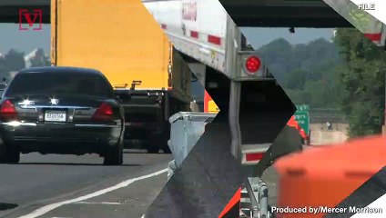 Man Escapes Vehicle After Being dragged Under Semi-Trailer