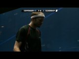 Squash: MegaRallies EP100 ; Coppinger v Elshorbagy : World Championship