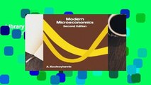 Library  Modern Microeconomics - A. Koutsoyiannis