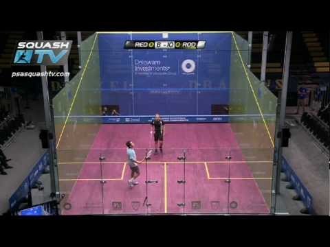 Squash : Miguel Rodriguez v Anwar Reda : Delaware Investments U.S. Squash Open 2011