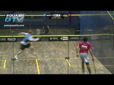 Squash MegaRallies : Nick Matthew v Ramy Ashour :EP2