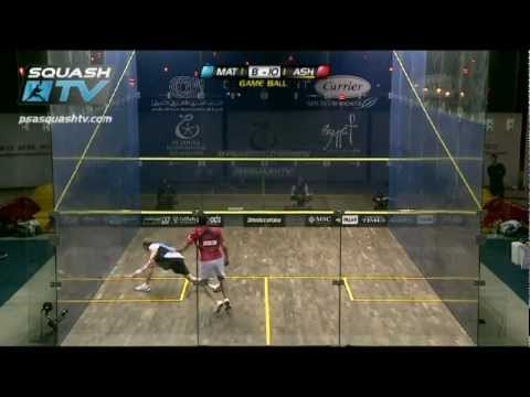 Squash MegaRallies :Nick Matthew v Ramy Ashour :EP3