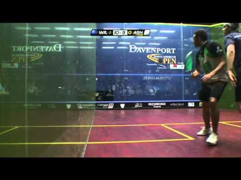 Squash : James Wilstrop v Ramy Ashour Final Highlights: Davenport North American Open Squash 2012