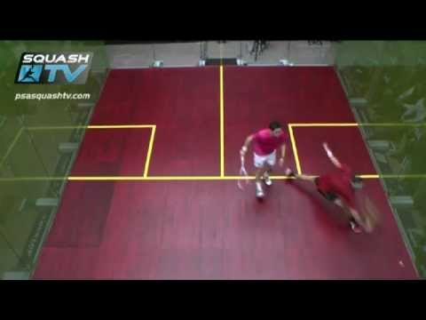 Squash : So You Think You Can Ref ? : Rodriguez v Hisham Ashour - holding